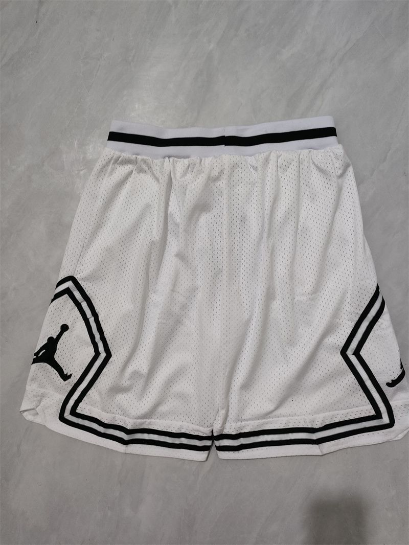 2025 Men NBA Jordan Shorts White style 1->more jerseys->NBA Jersey